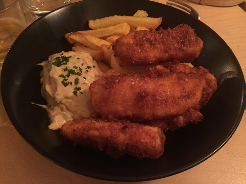 Fish and chips maison